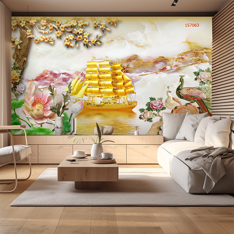  Tranh PVC Vân Đá 157063