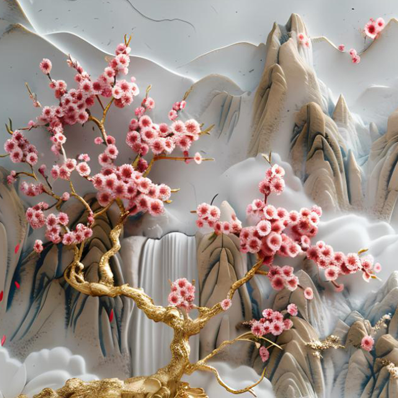  Tranh PVC Vân Đá 157091