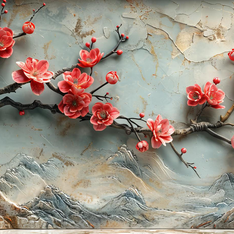  Tranh PVC Vân Đá 208071