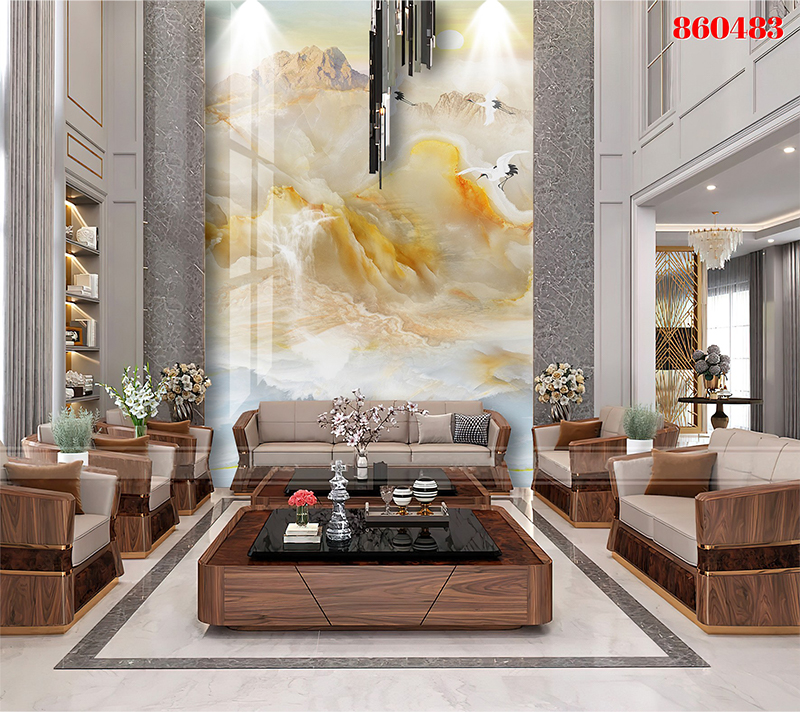  Tranh PVC Vân Đá 860483