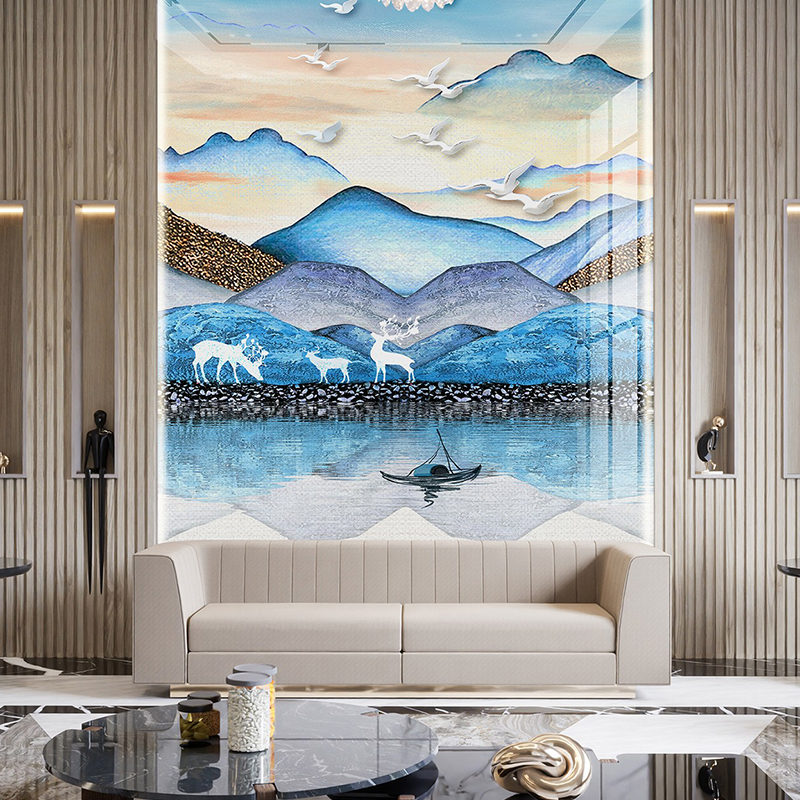  Tranh PVC Vân Đá 864012