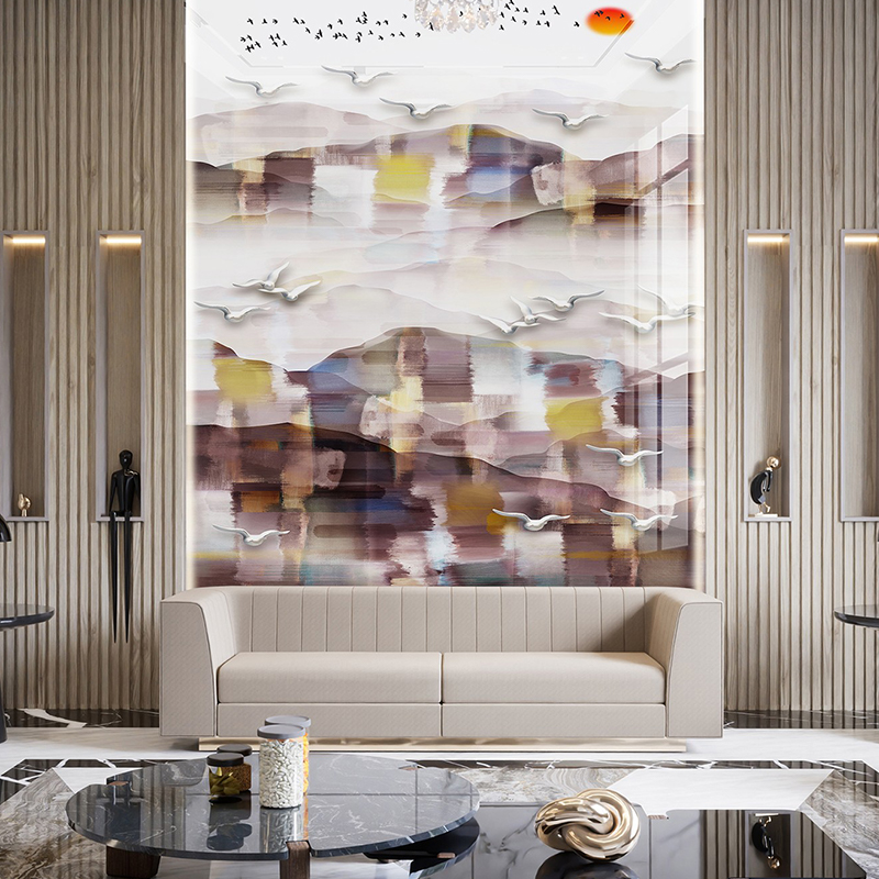  Tranh PVC Vân Đá 864076