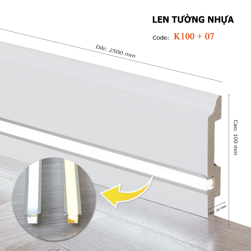 Len Tường Led K100+07