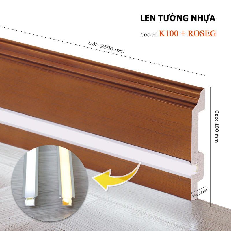 Len Tường Led K100+ROSEG