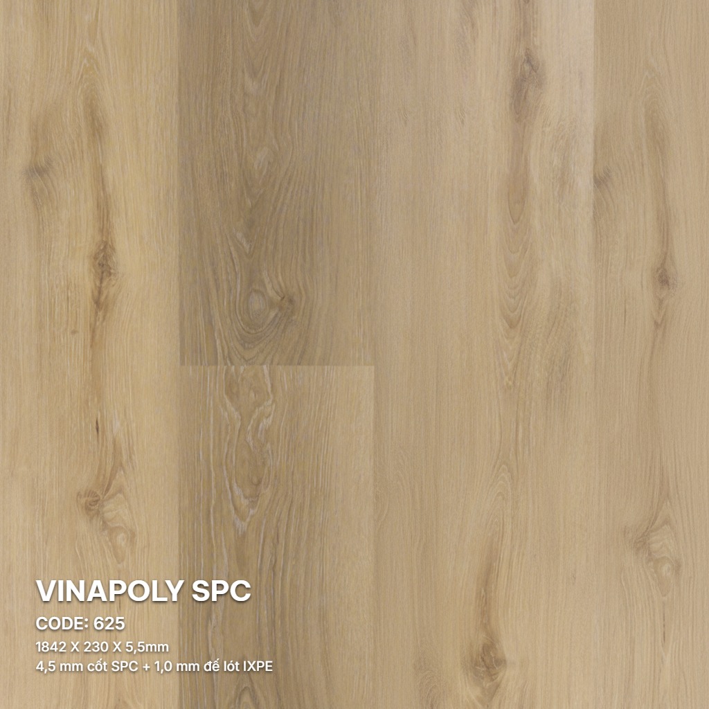 Sàn Nhựa Vinapoly SPC 5,5mm 625