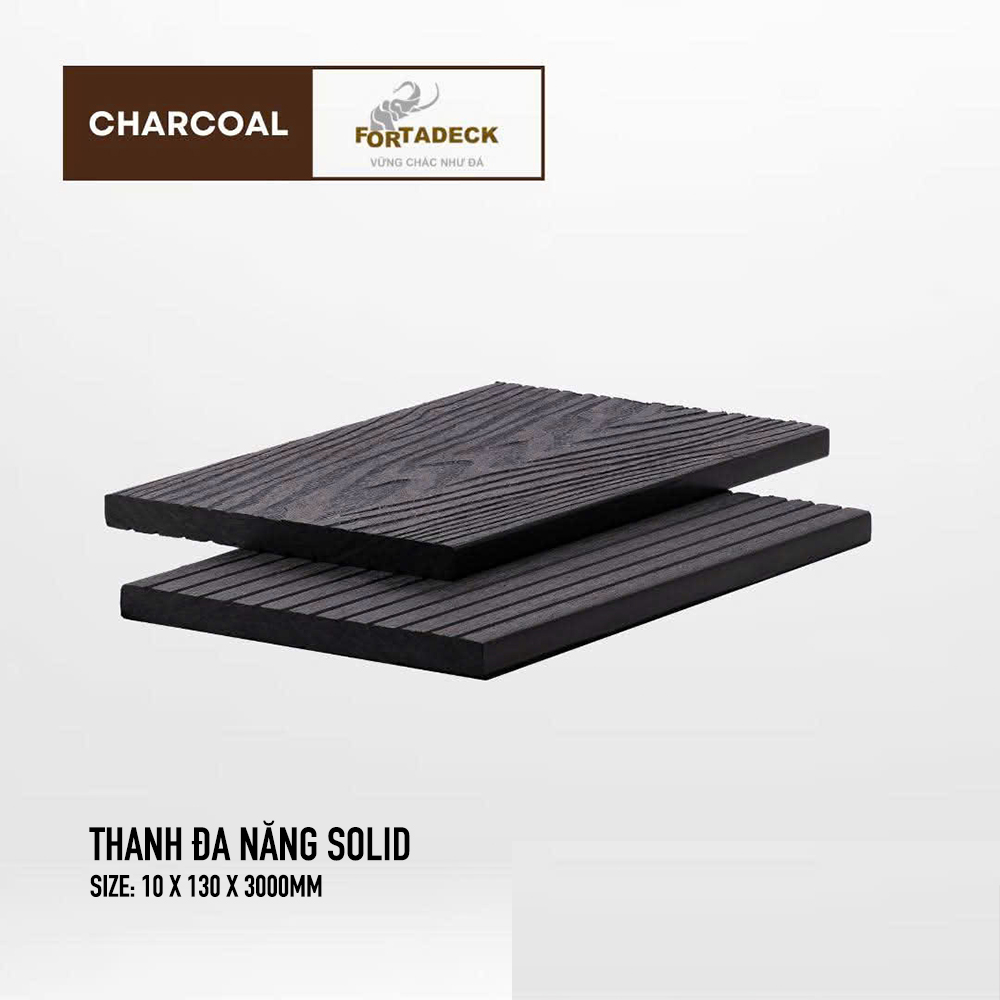 Thanh Đa Năng Nhựa Khoáng Fortadeck Charcoal