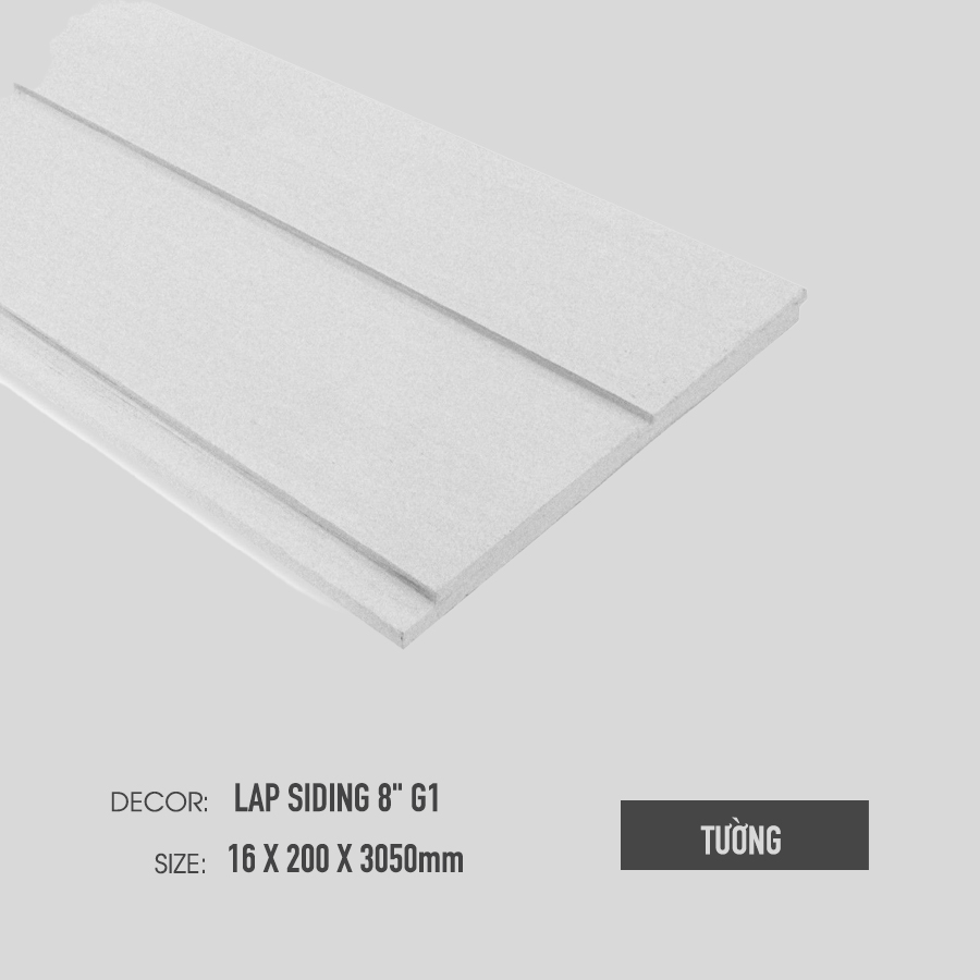 Conwood Lap Siding 8" G1 16x200x3050 mm