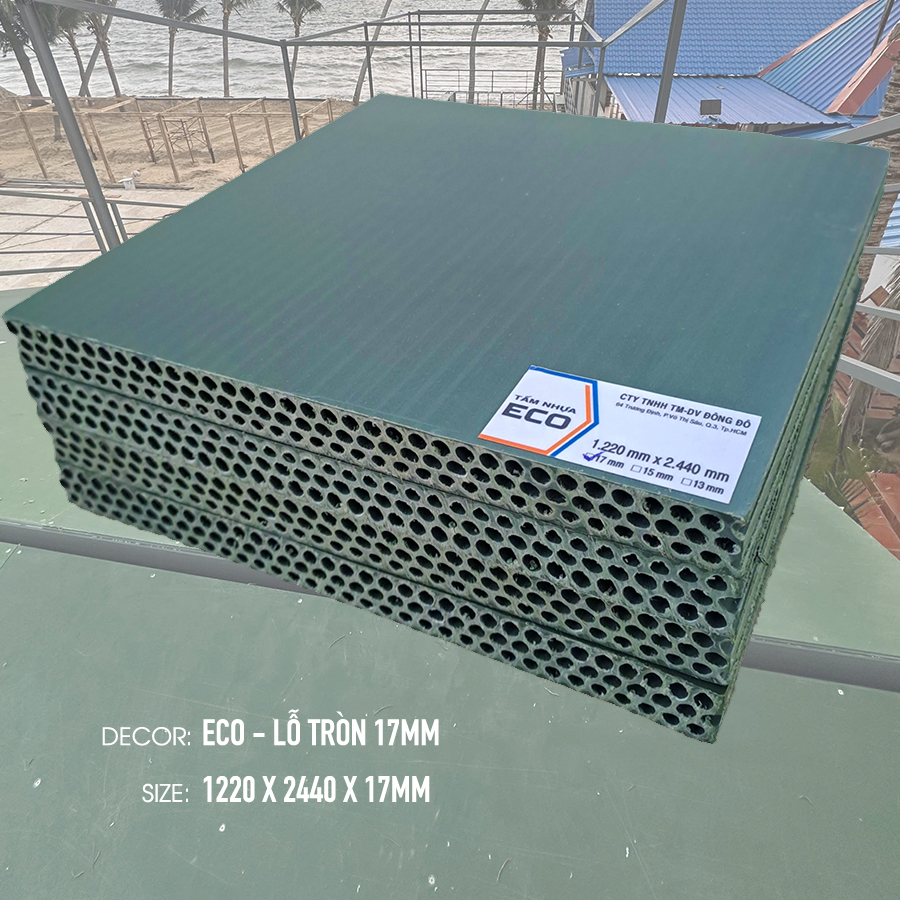 Tấm ECO Lỗ Tròn 17x1220x2440