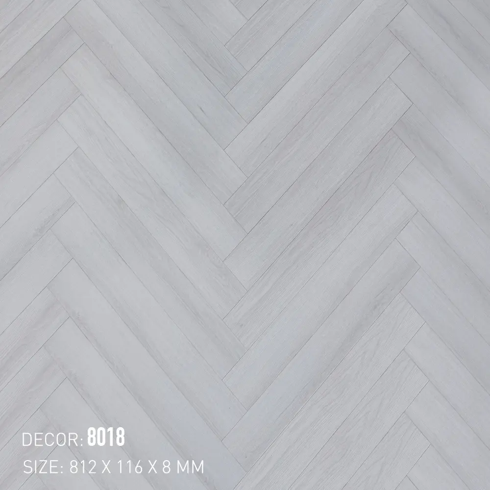 Sàn Gỗ Xương Cá 3K Vina 8018