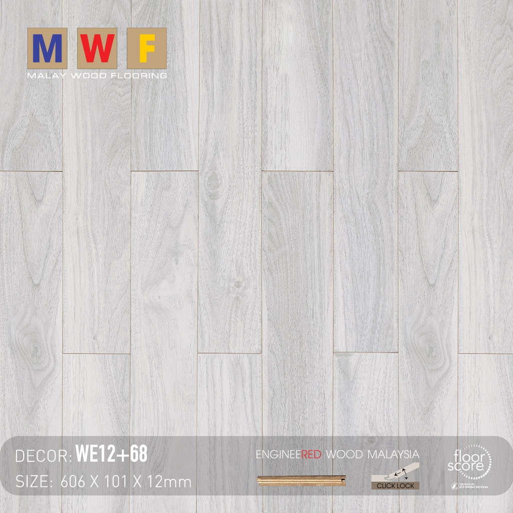 Sàn Gỗ MalayWood WE12+68