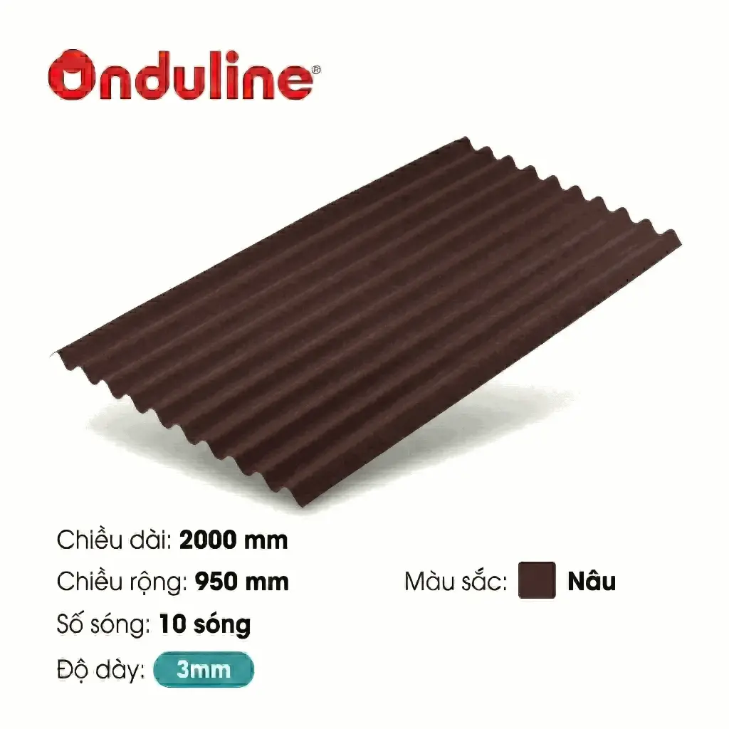 Onduline Classic Nâu