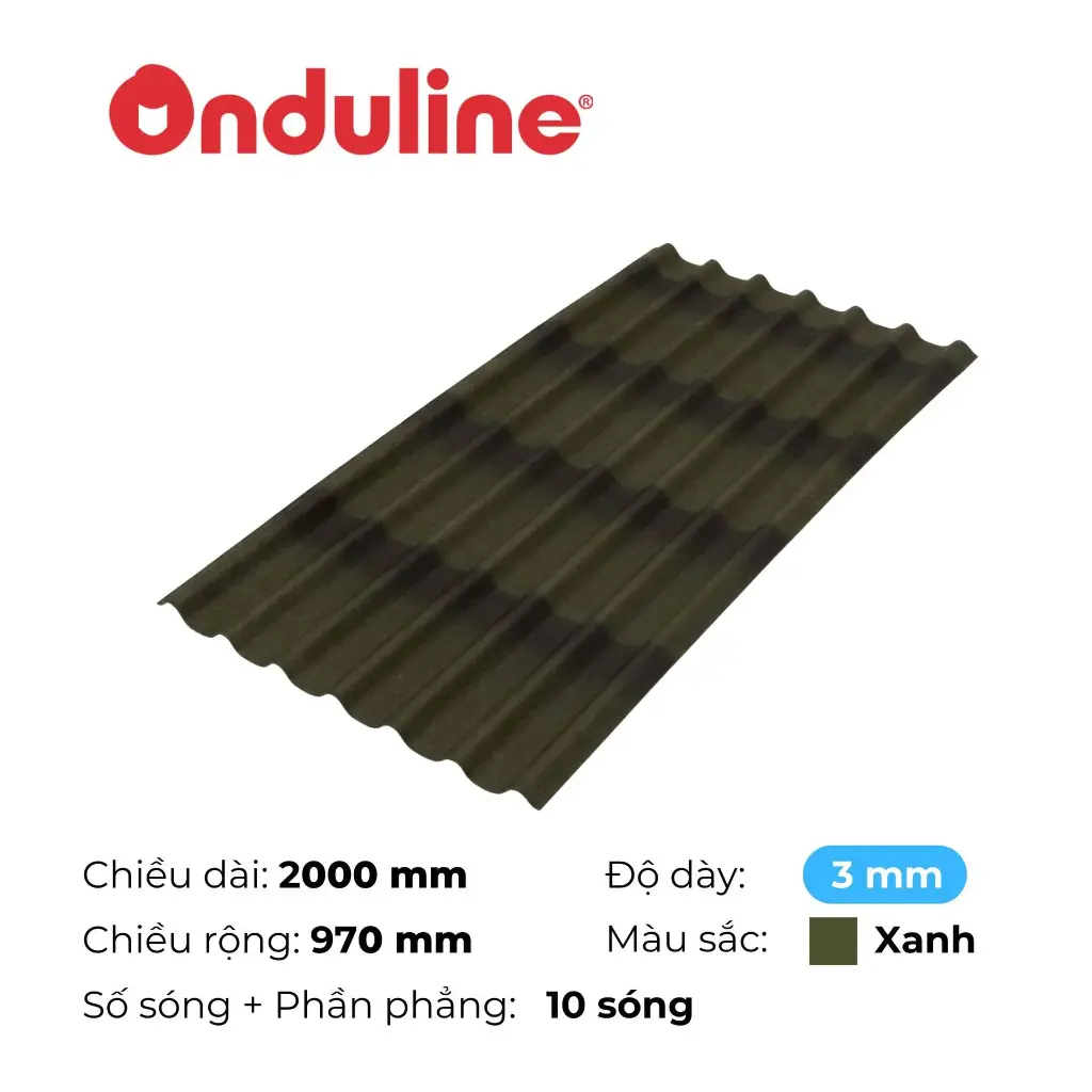 Onduline Tile Xanh