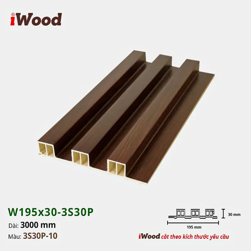 iWood W195x30-3S30P-10