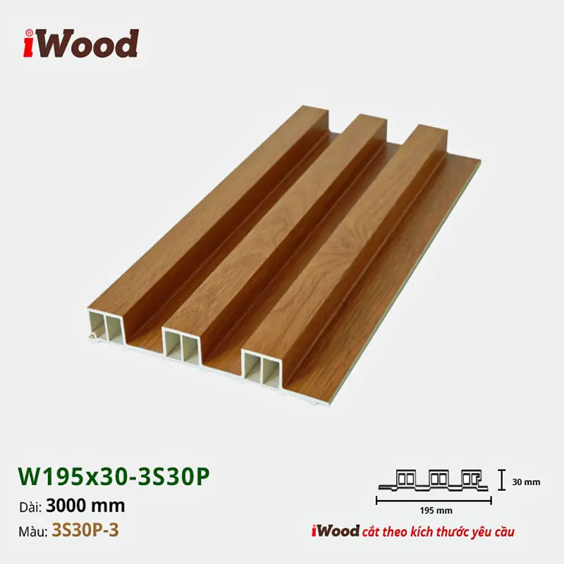 iWood W195x30-3S30P-3