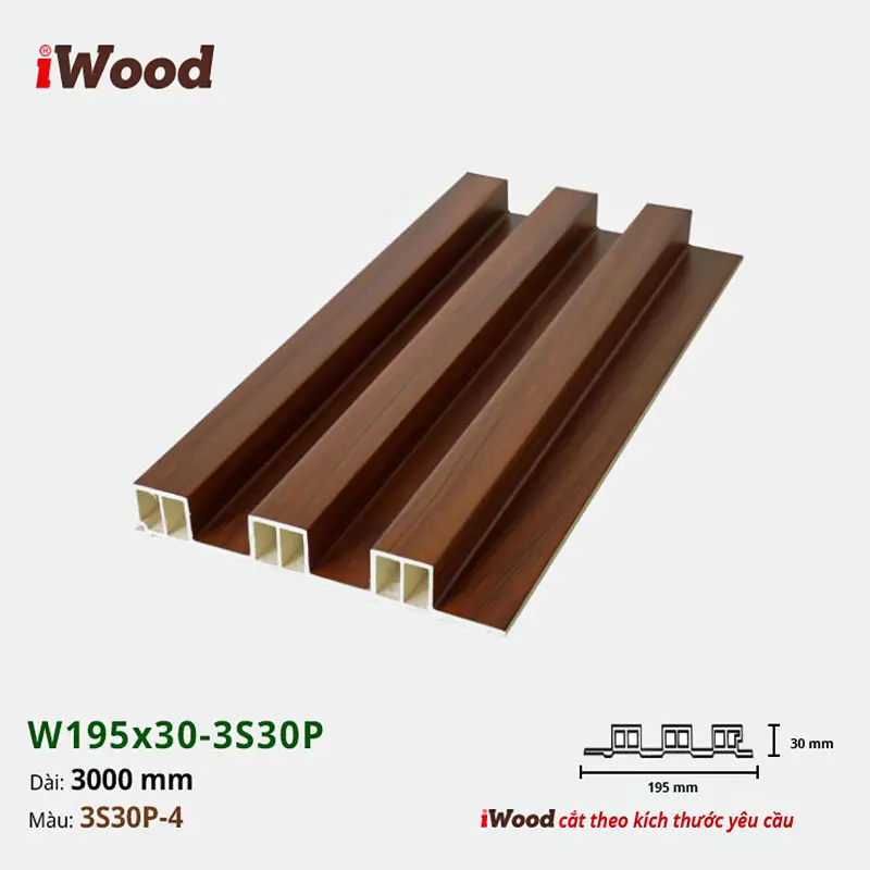iWood W195x30-3S30P-4