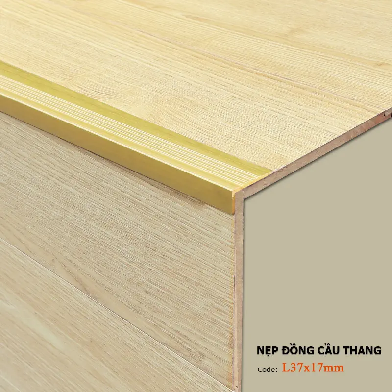 Nẹp Đồng Cầu Thang L37