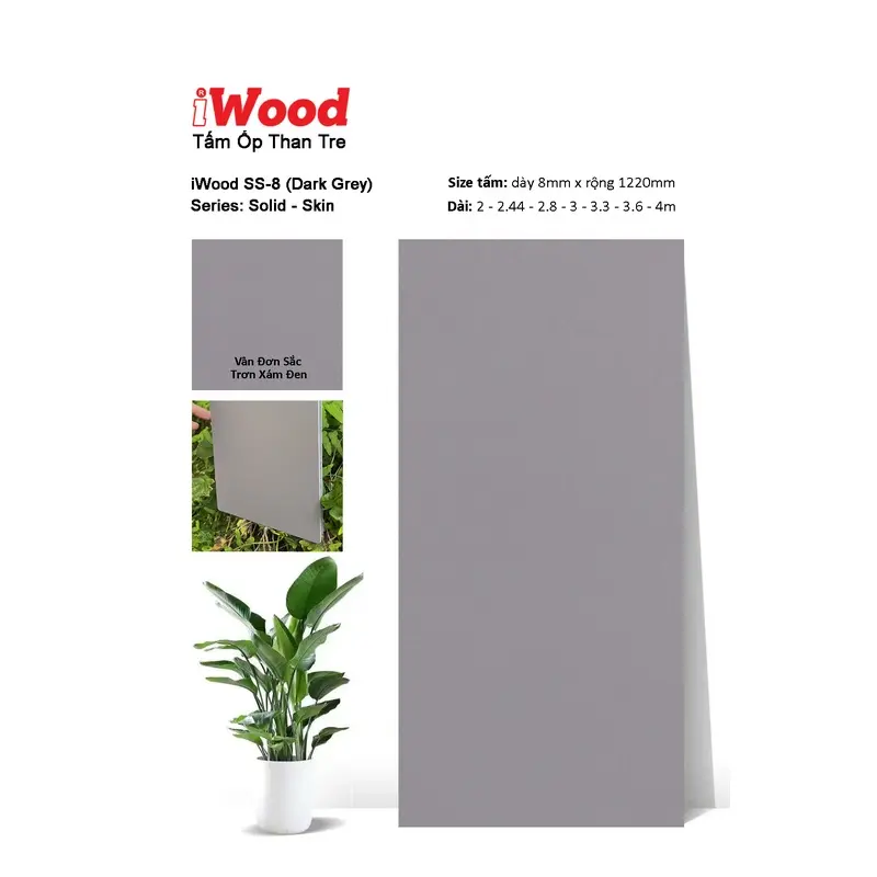 Tấm Than Tre Film đơn sắc SS-8