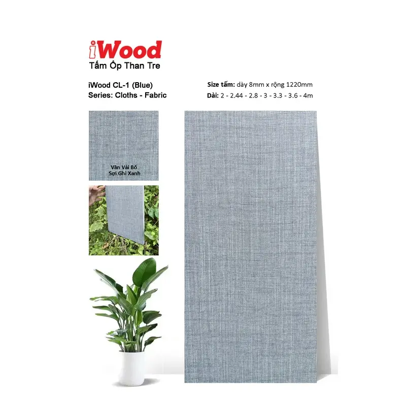 Tấm Than Tre Film Vân Vải CL-1