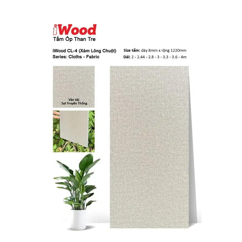 Tấm Than Tre Film Vân Vải CL-4