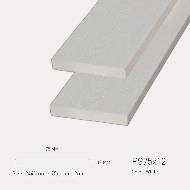 UltraWood PS75x12 White