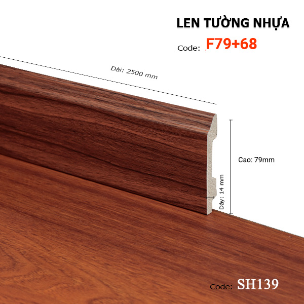 Len Tường Nhựa F79+68