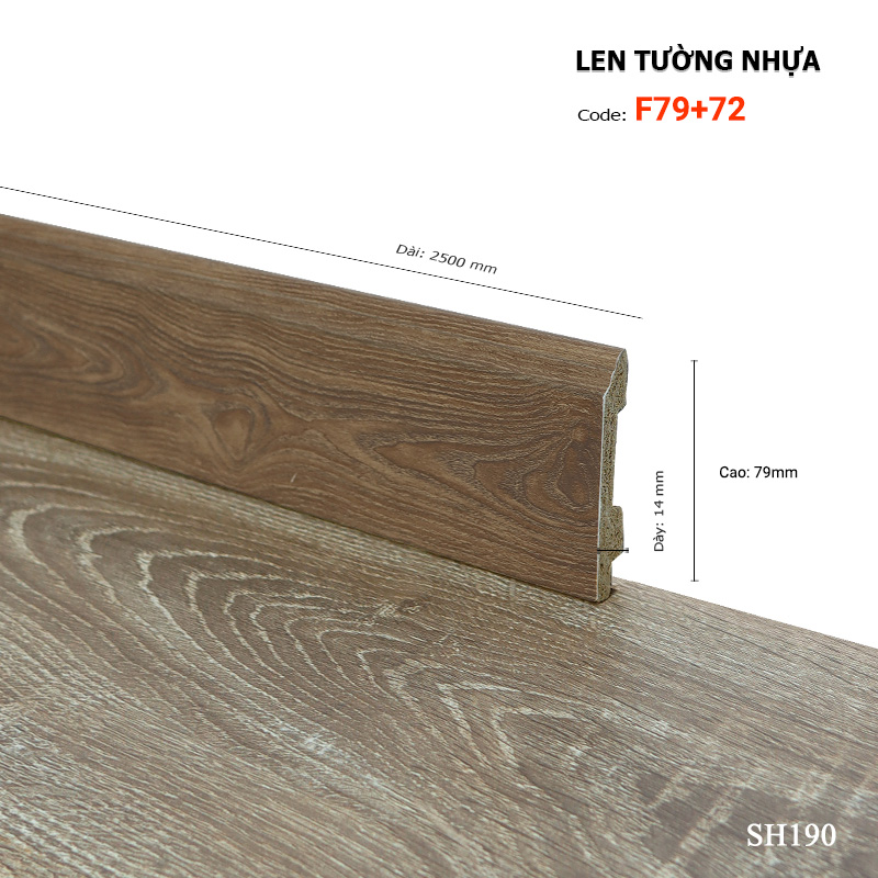 Len Tường Nhựa F79+79