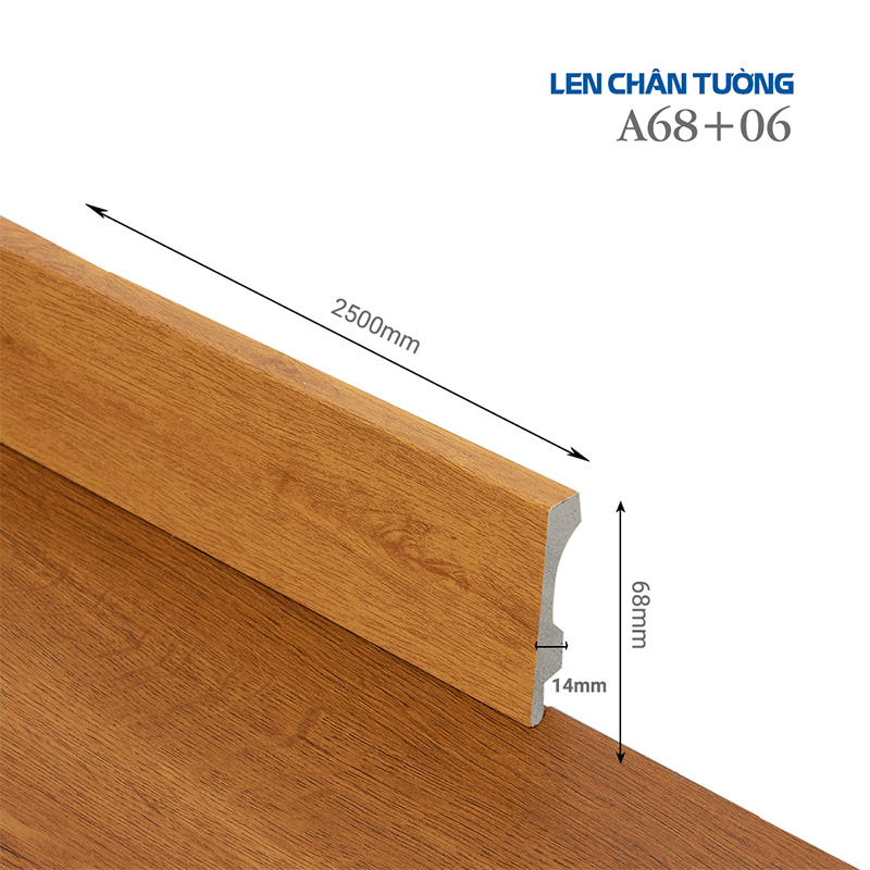 Len Tường Nhựa A68+6