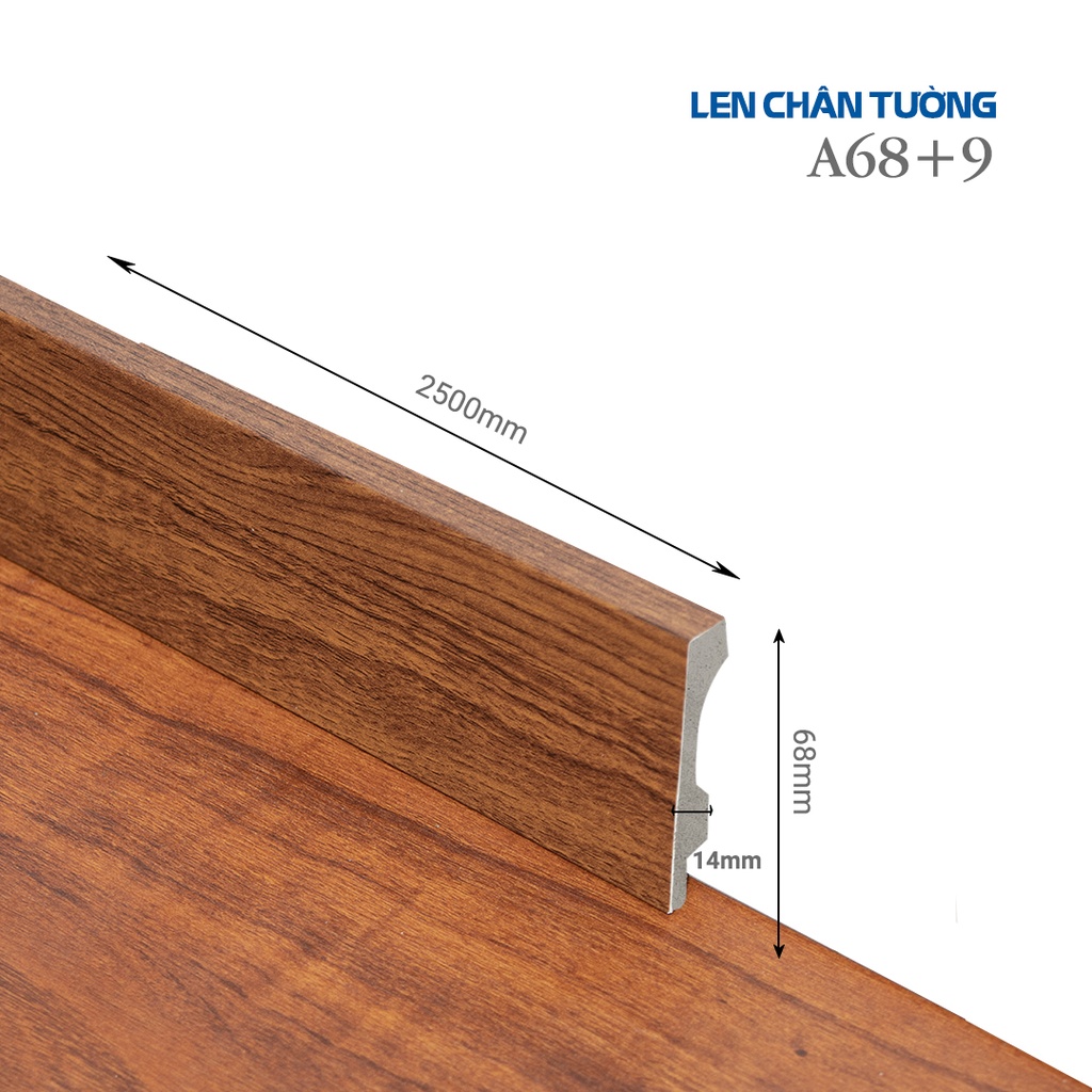 Len Tường Nhựa A68+9