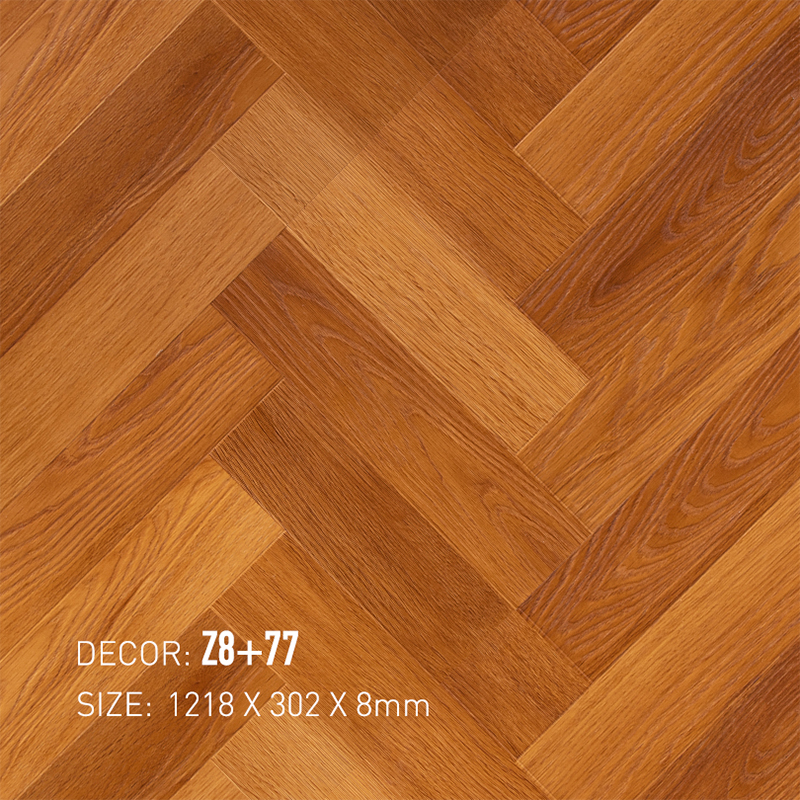 Sàn gỗ Xương Cá 3K ART Z8+77