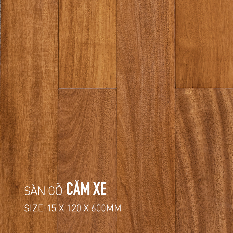 Sàn gỗ căm xe 120x600mm