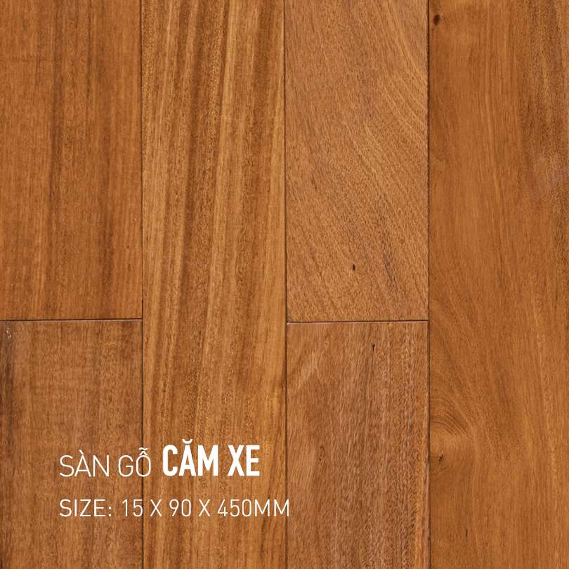 Sàn gỗ căm xe 90x450mm