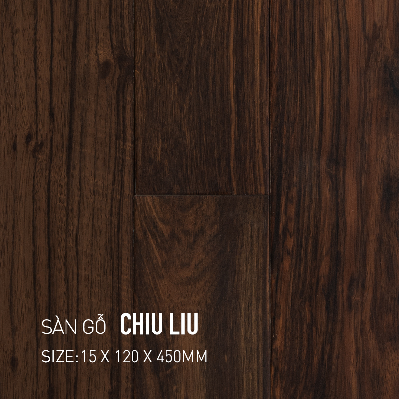 Sàn gỗ Chiu liu 120x450mm