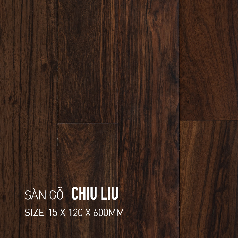 Sàn gỗ Chiu liu 120x600mm