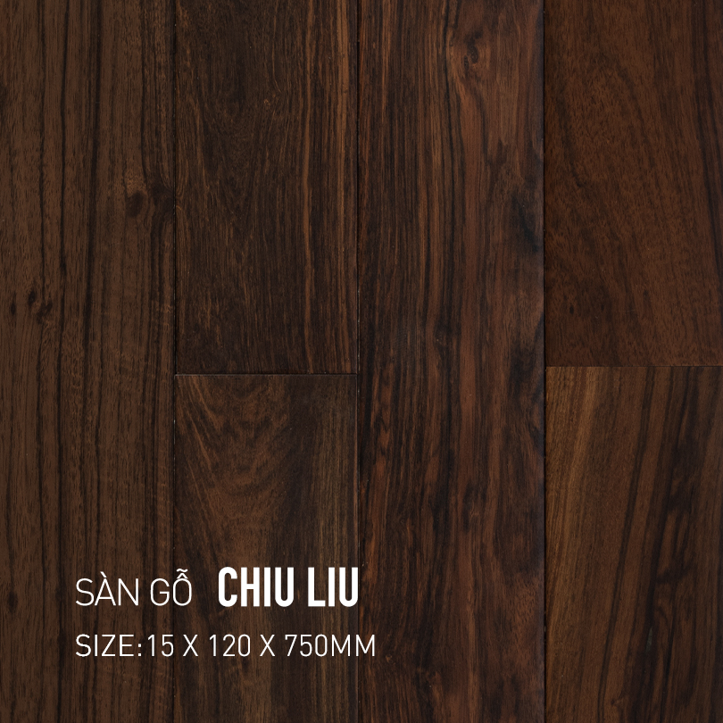 Sàn gỗ Chiu liu 120x750mm