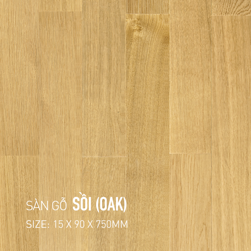 Sàn gỗ Sồi 750mm