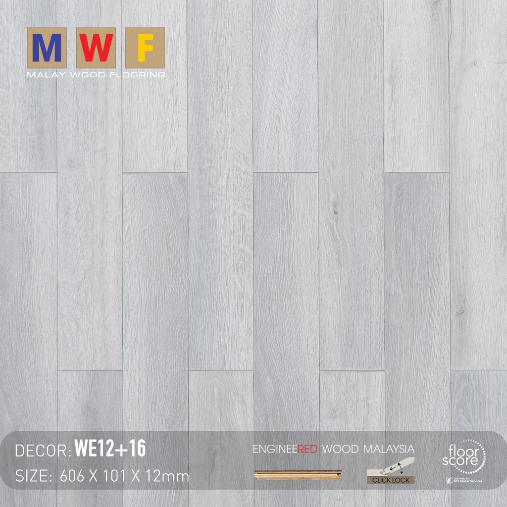 Sàn gỗ MalayWood WE12+16