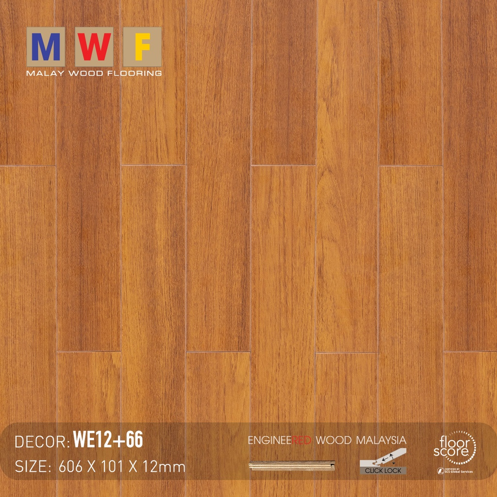 Sàn gỗ MalayWood WE12+66