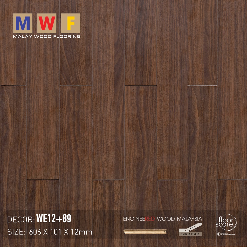 Sàn gỗ MalayWood WE12+89