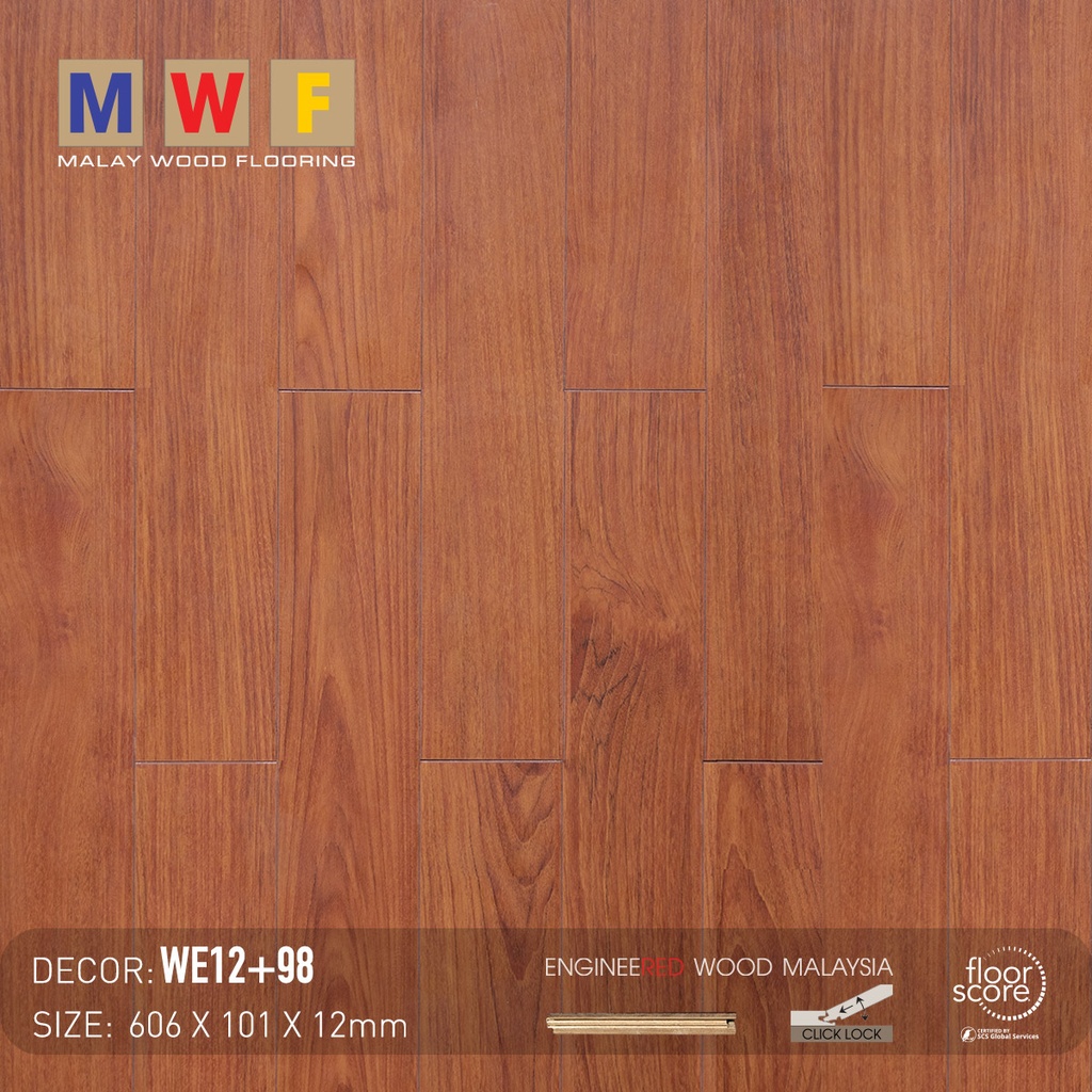 Sàn gỗ MalayWood WE12+98