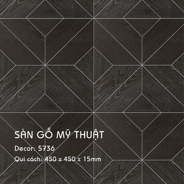 Sàn gỗ Mỹ Thuật - 5736