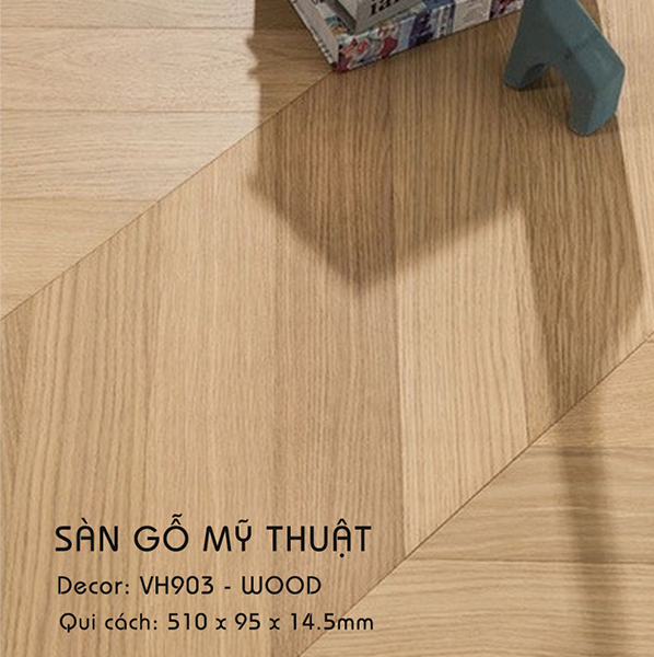 Sàn gỗ Mỹ Thuật Wood - VH903