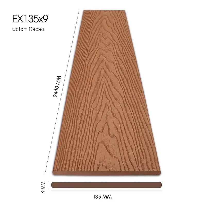 Gỗ Nhựa EXWood 3D EX135-Cacao