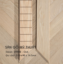 Sàn gỗ Mỹ Thuật Oak - VH902