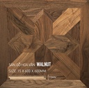 Sàn gỗ Mỹ Thuật Walnut 600x600mm