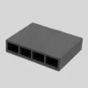EXwood HD180x40 Darkgrey