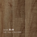 Sàn nhựa có keo 2K+38