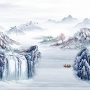  Tranh PVC Vân Đá 157209