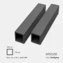 Gỗ nhựa AWood AR50x50 Darkgrey