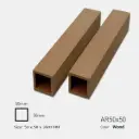 Gỗ nhựa AWood AR50x50 Wood