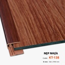 Nẹp nhựa kết thúc KT-138 - 8MM